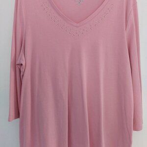 STUDIO WORKS ,   Extra Large top PINK